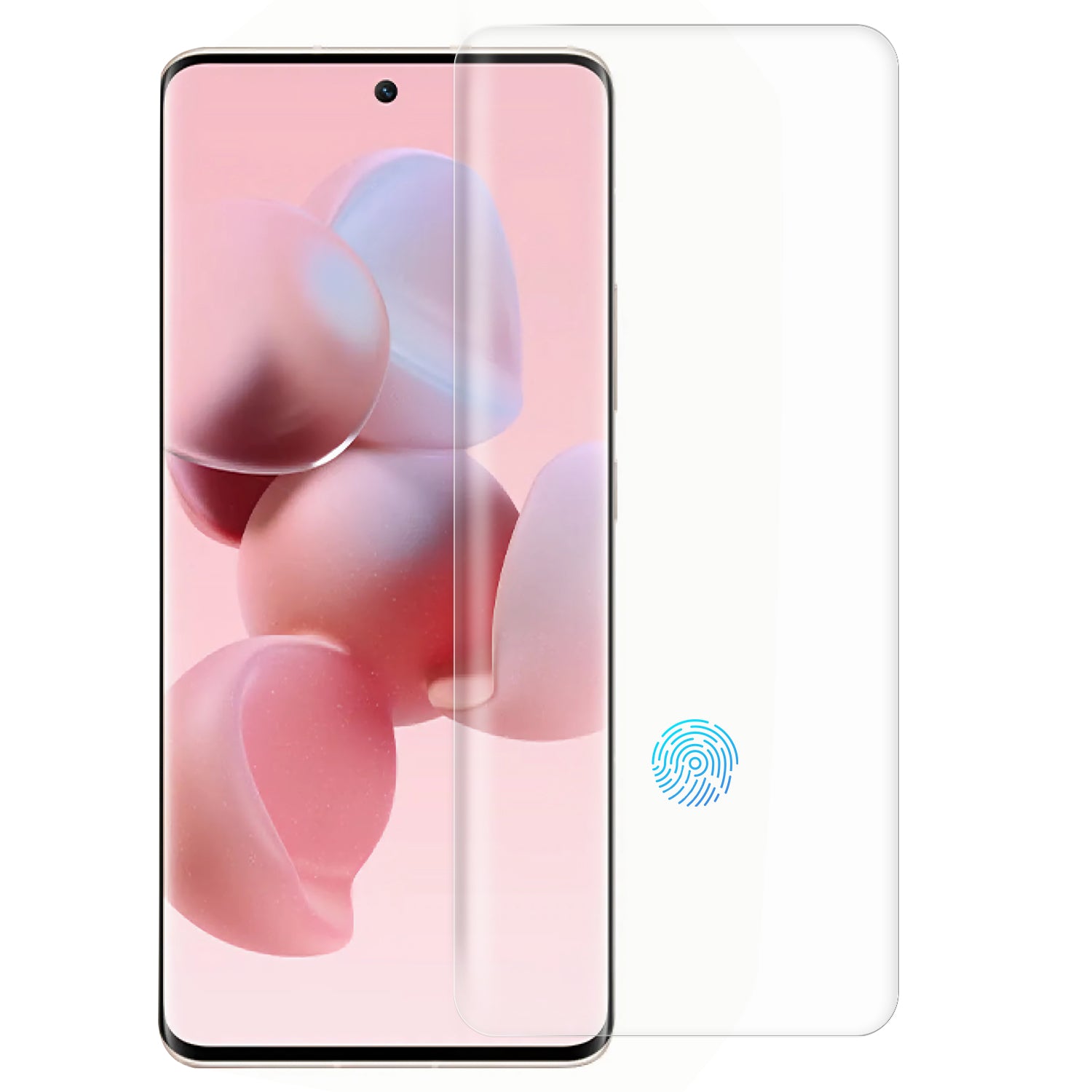 RURIHAI 3D Curved Tempered Glass Film for Xiaomi Civi Anti-scratch UV Liquid Full Screen Protector Support Fingerprint Unlock RURIHAI 3D Curved Tempered Glass Film for Xiaomi Civi Anti-scratch UV Liquid Full Screen Protector Support Fingerprint Unlock